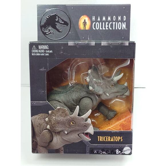 young Triceratops Jurassic World Hammond Collection new 8+